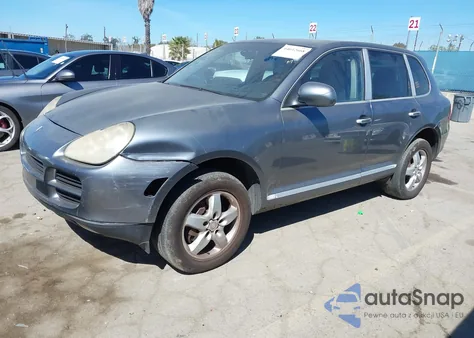 2005 Porsche Cayenne z USA, uszkodzony, nr VIN WP1AA29P45LA20902